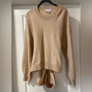 And Other Stories Wool top Size M Cute Bow Detail